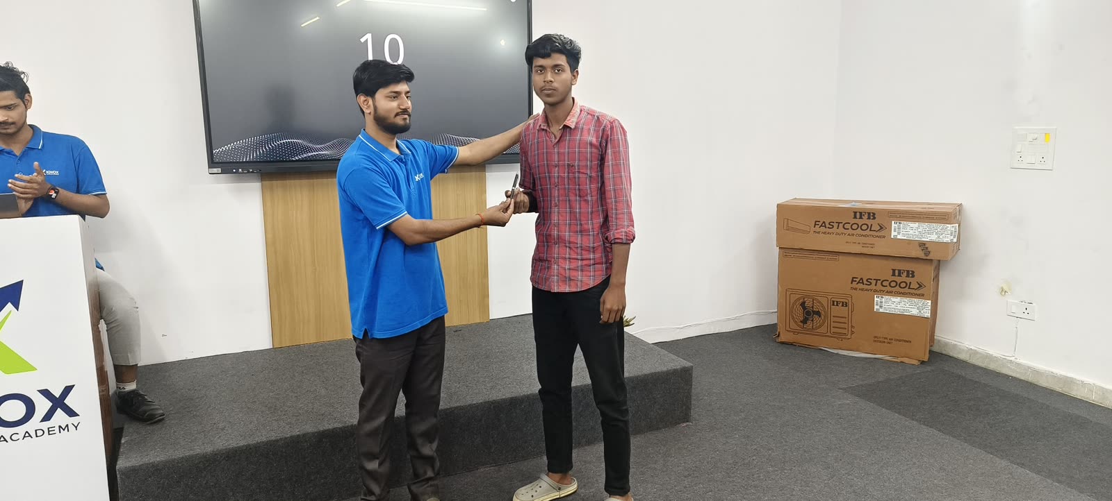 Prize distribution