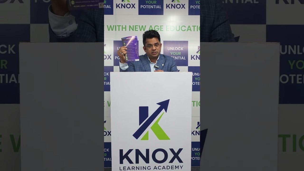 A guest speaking about Knox Learning Academy at the Bettiah campus